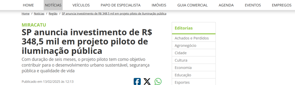 Portal cidade de Registro
